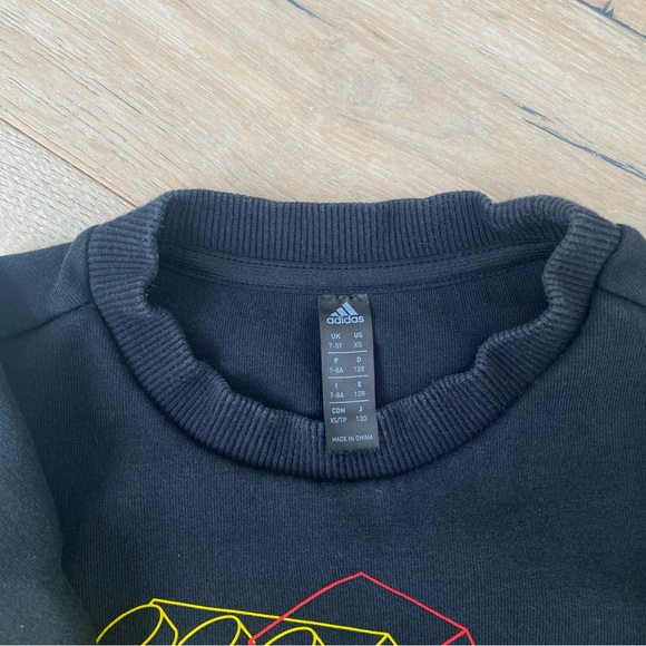 Two Adidas Sweatshirts Boys 7-8 - U10 - Picture 4 of 11